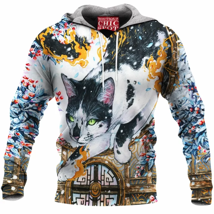 Cat Fleece Hoodie