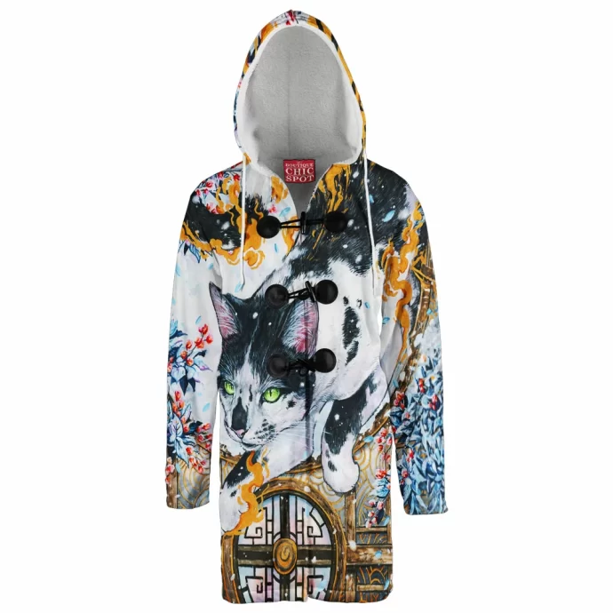 Cat Hooded Cloak Coat