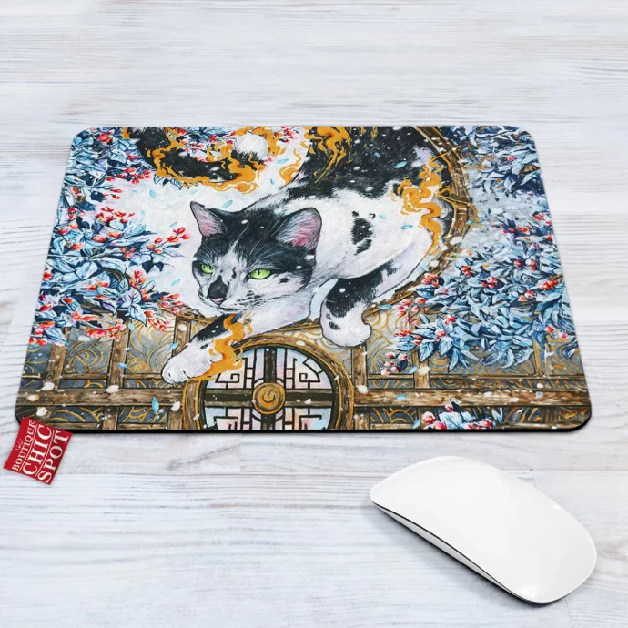 Cat Mouse Pad