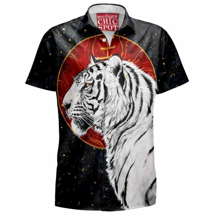 White Tiger Hawaiian Shirt