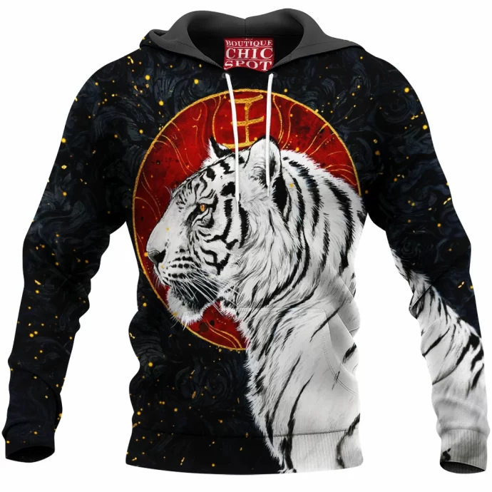 White Tiger Hoodie