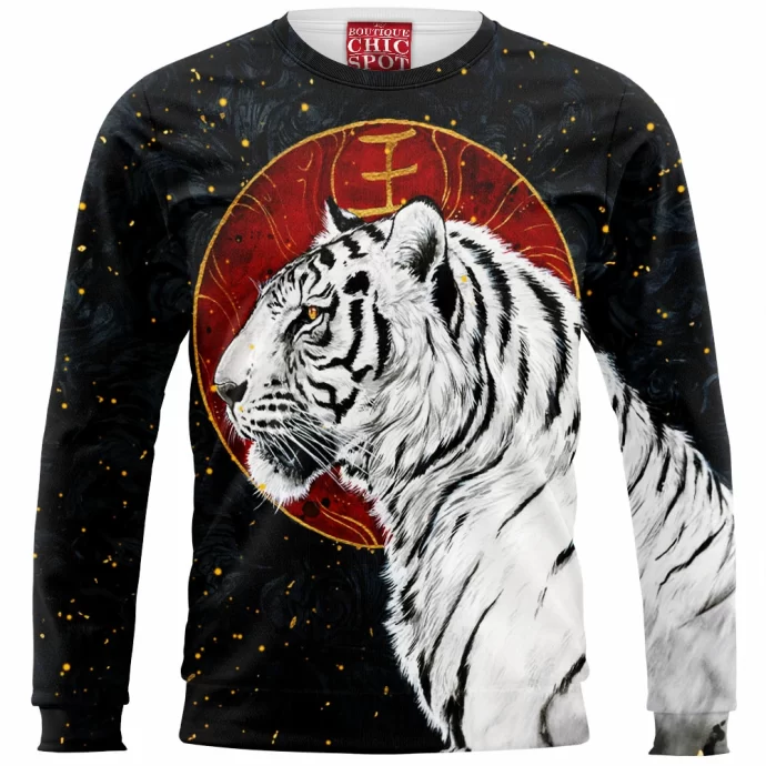 White Tiger Sweatshirt