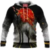 Wolf Fleece-Hoodie