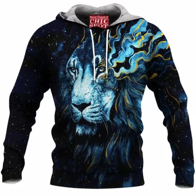 Lion Fleece-Hoodie
