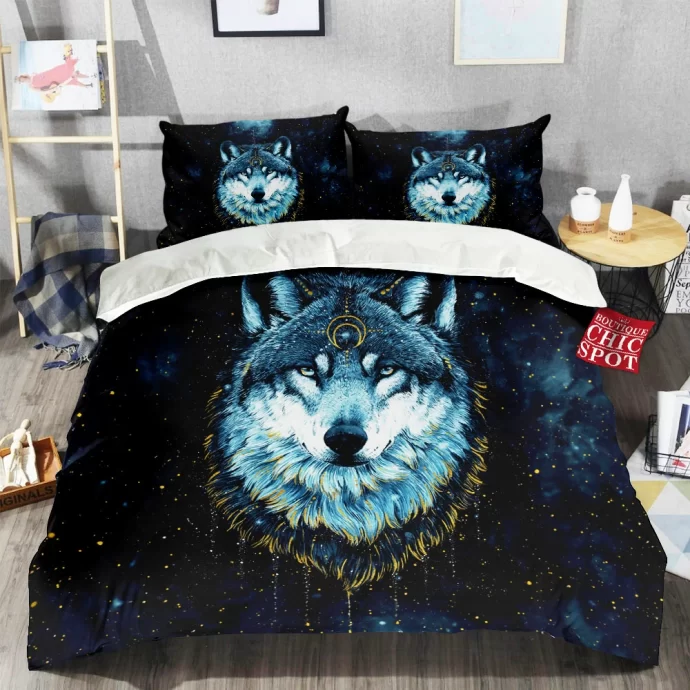 Darkness Wolf Bedding Set