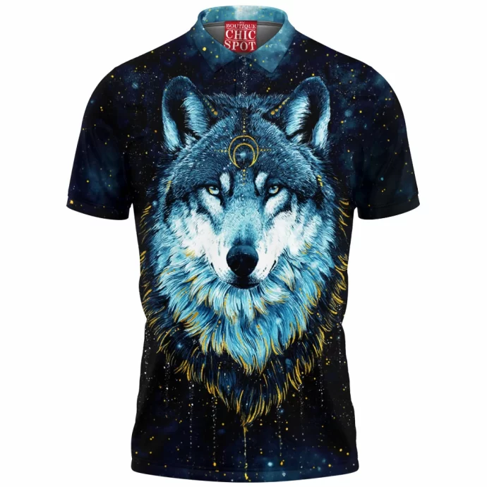 Darkness Wolf Polo Shirt