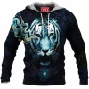 Tiger Fleece-Hoodie