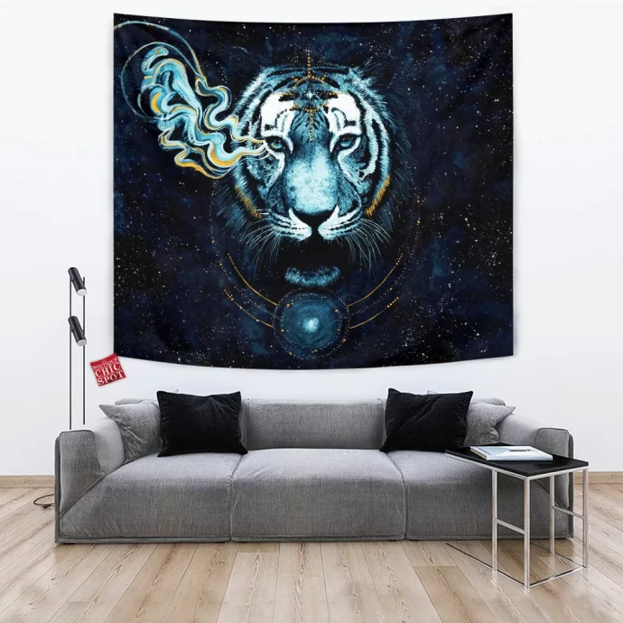 Darkness Tiger Tapestry