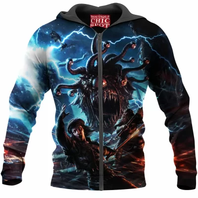 Game Zip-Hoodie, Dungeon and Dragons Zip-Hoodie