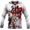 Skull Fleece-Hoodie