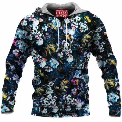 Skull Fleece-Hoodie