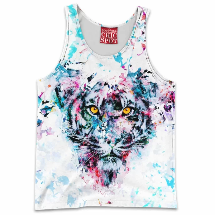 Tiger Blue Tank Top