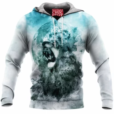 Lion Fleece-Hoodie