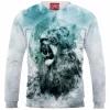Animal Sweatshirt, Abstract Sweatshirt, Lion Sweatshirt