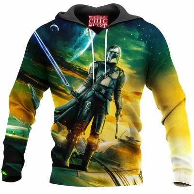 The Mandalorian Hoodie, Sci-Fi Hoodie, Star Wars Hoodie