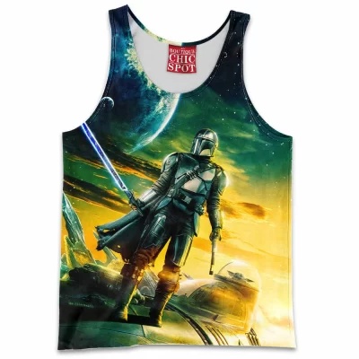 The Mandalorian Tank-Top, Sci-Fi Tank-Top, Star Wars Tank-Top