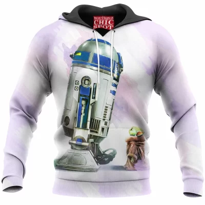 R2-D2 Hoodie, Sci-Fi Hoodie, Star Wars Hoodie