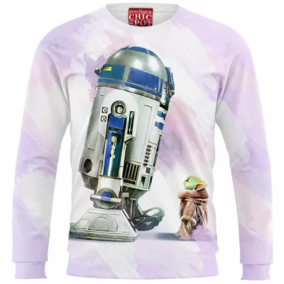 Star Wars Zip Sweatshirt, R2-D2 Zip Sweatshirt