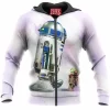 R2-D2 Zip-Hoodie, Sci-Fi Zip-Hoodie, Star Wars Zip-Hoodie