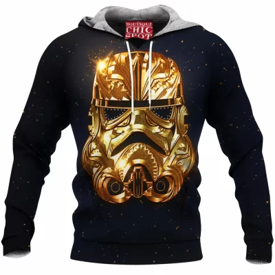 Sci-Fi Fleece-Hoodie, Star Wars Fleece-Hoodie, Stormtrooper Fleece-Hoodie