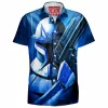 Captain Rex Hawaiian-Shirt, Sci-Fi Hawaiian-Shirt, Star Wars Hawaiian-Shirt