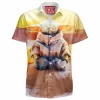Sci-Fi Hawaiian-Shirt, Star Wars Hawaiian-Shirt, Yoda Hawaiian-Shirt