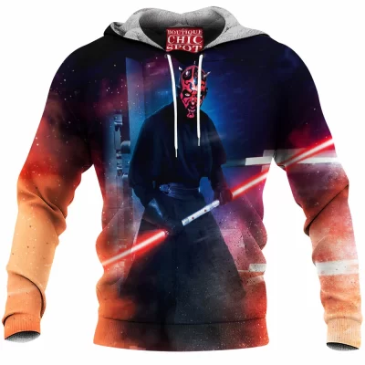 Darth Maul Fleece-Hoodie, Sci-Fi Fleece-Hoodie, Star Wars Fleece-Hoodie