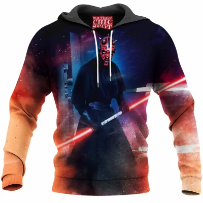 Darth Maul Hoodie, Sci-Fi Hoodie, Star Wars Hoodie