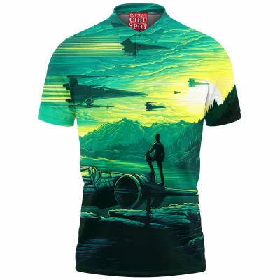 Sci-Fi Shirt, Sci-Fi Polo Shirt, Star Wars Polo Shirt