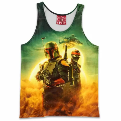 Boba Fett Tank-Top, Sci-Fi Tank-Top, Star Wars Tank-Top