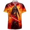 Sci-Fi Hawaiian-Shirt, Star Wars Hawaiian-Shirt, Kylo Ren Hawaiian-Shirt