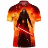 Sci-Fi Polo Shirt, Star Wars Polo Shirt, Kylo Ren Polo Shirt