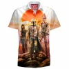 The Mandalorian Hawaiian-Shirt, Sci-Fi Hawaiian-Shirt, Star Wars Hawaiian-Shirt