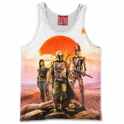 The Mandalorian Tank-Top, Sci-Fi Tank-Top, Star Wars Tank-Top