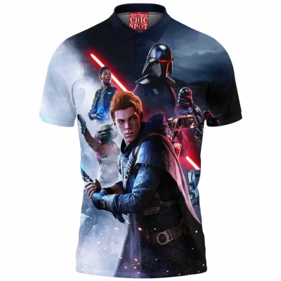Boba Fett Polo Shirt, Sci-Fi Polo Shirt, Star Wars Polo Shirt