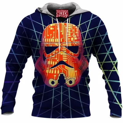 Sci-Fi Fleece-Hoodie, Star Wars Fleece-Hoodie, Stormtrooper Fleece-Hoodie