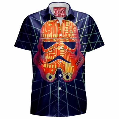 Sci-Fi Hawaiian-Shirt, Star Wars Hawaiian-Shirt, Stormtrooper Hawaiian-Shirt