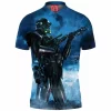 Sci-Fi Shirt, Sci-Fi Polo Shirt, Star Wars Polo Shirt