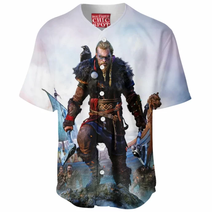 Assassins Creed Viking Baseball Jersey