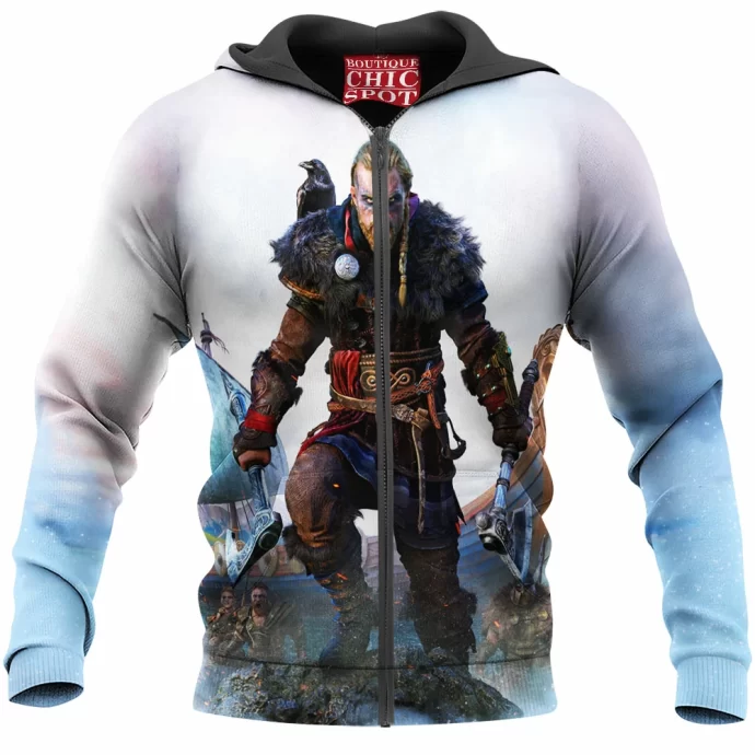 Assassins Creed Viking Zip Hoodie