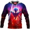 Comic Fleece-Hoodie, Miles Morales Fleece-Hoodie