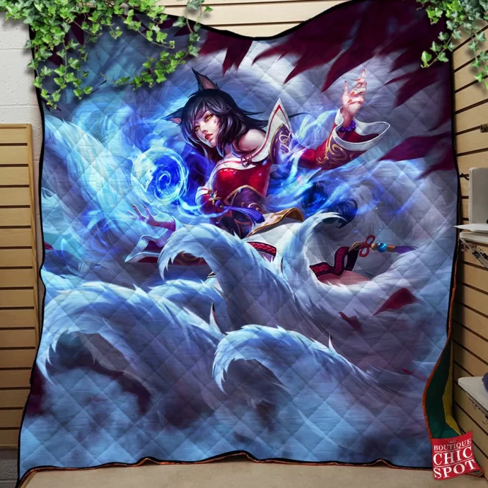 Ahri Quilt Blanket