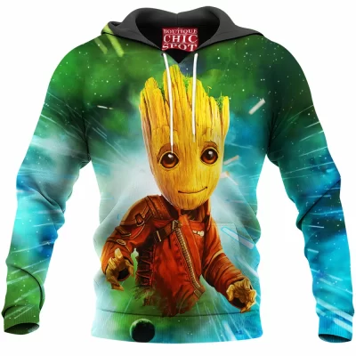 Comic Hoodie, Groot Hoodie, Guardians of The Galaxy Hoodie