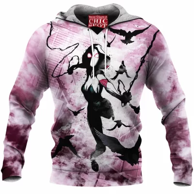 Comic Fleece-Hoodie, Gwen Stacy Fleece-Hoodie, Spider-Gwen Fleece-Hoodie