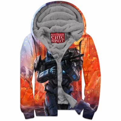 Game Zip-Fleece-Hoodie, Sci-Fi Zip-Fleece-Hoodie, Carter-A259 Zip-Fleece-Hoodie, Halo Zip-Fleece-Hoodie
