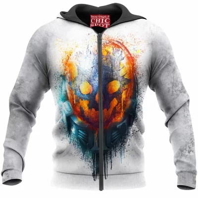 Emile-A239 Zip-Hoodie, Game Zip-Hoodie, Halo Zip-Hoodie, Master Chief Zip-Hoodie