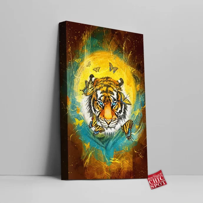 Tiger Butterfly Canvas Wall Art