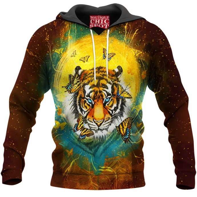 Tiger Butterfly Hoodie