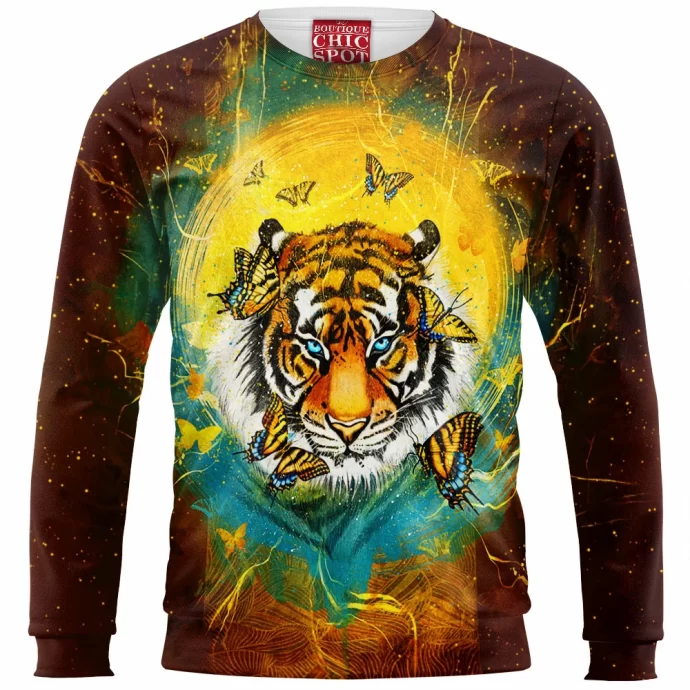 Tiger Butterfly Sweatshirt