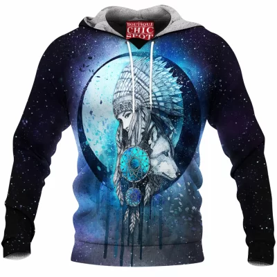 Cat Fleece-Hoodie